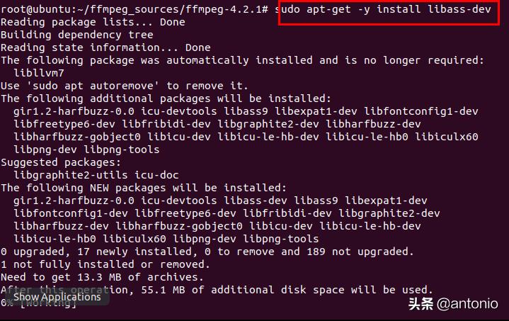 ffmpeglinux详细教程,ubuntu中安装ffmpeg