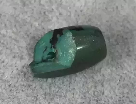 过蜡的松石还能包浆吗,松石表面的蜡怎么去掉