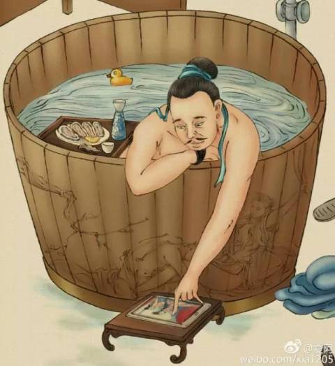 “*宫春**”画一画名气满天下,夏阿这么有趣的画家,你爱了吗?