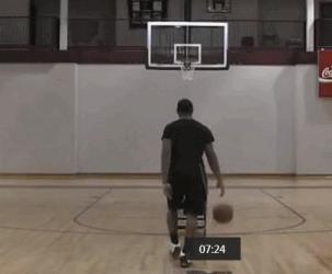 从零开始怎么练运球的视频教程,篮球教学胯下运球过人背后运球