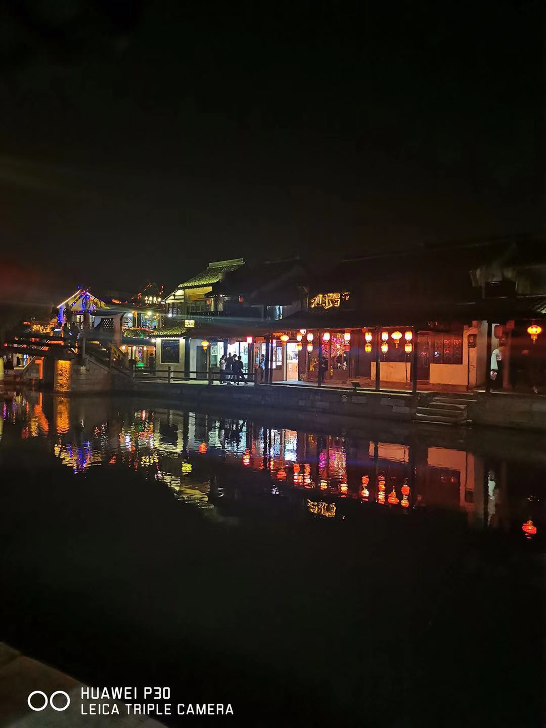 枫泾到西塘最佳时间表,夜晚的枫泾