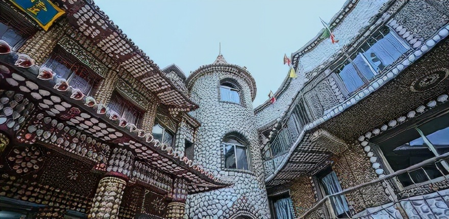 世界第一贝壳造房,中国第一贝壳楼