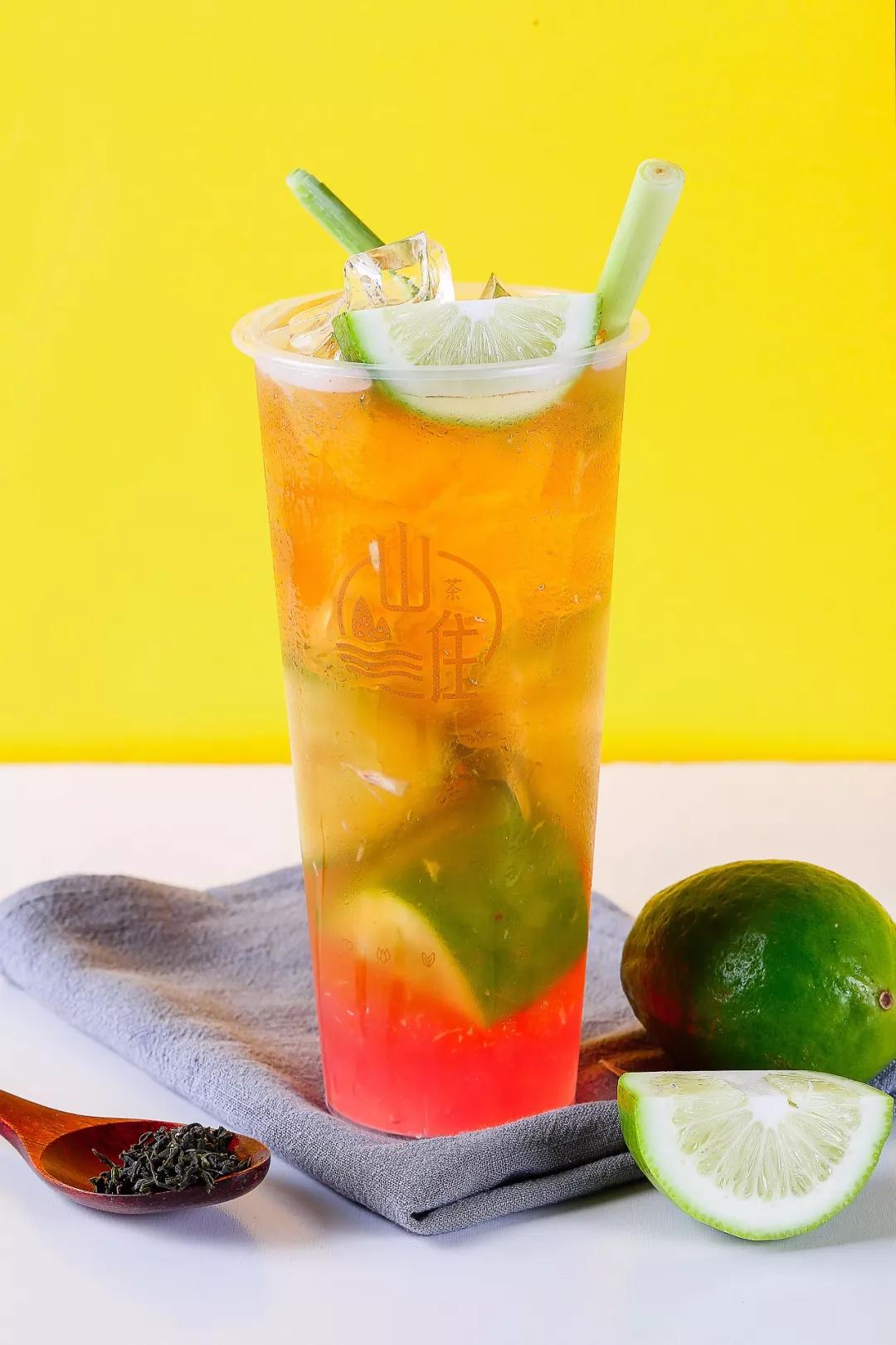 山住喊你来喝鲜果茶啦