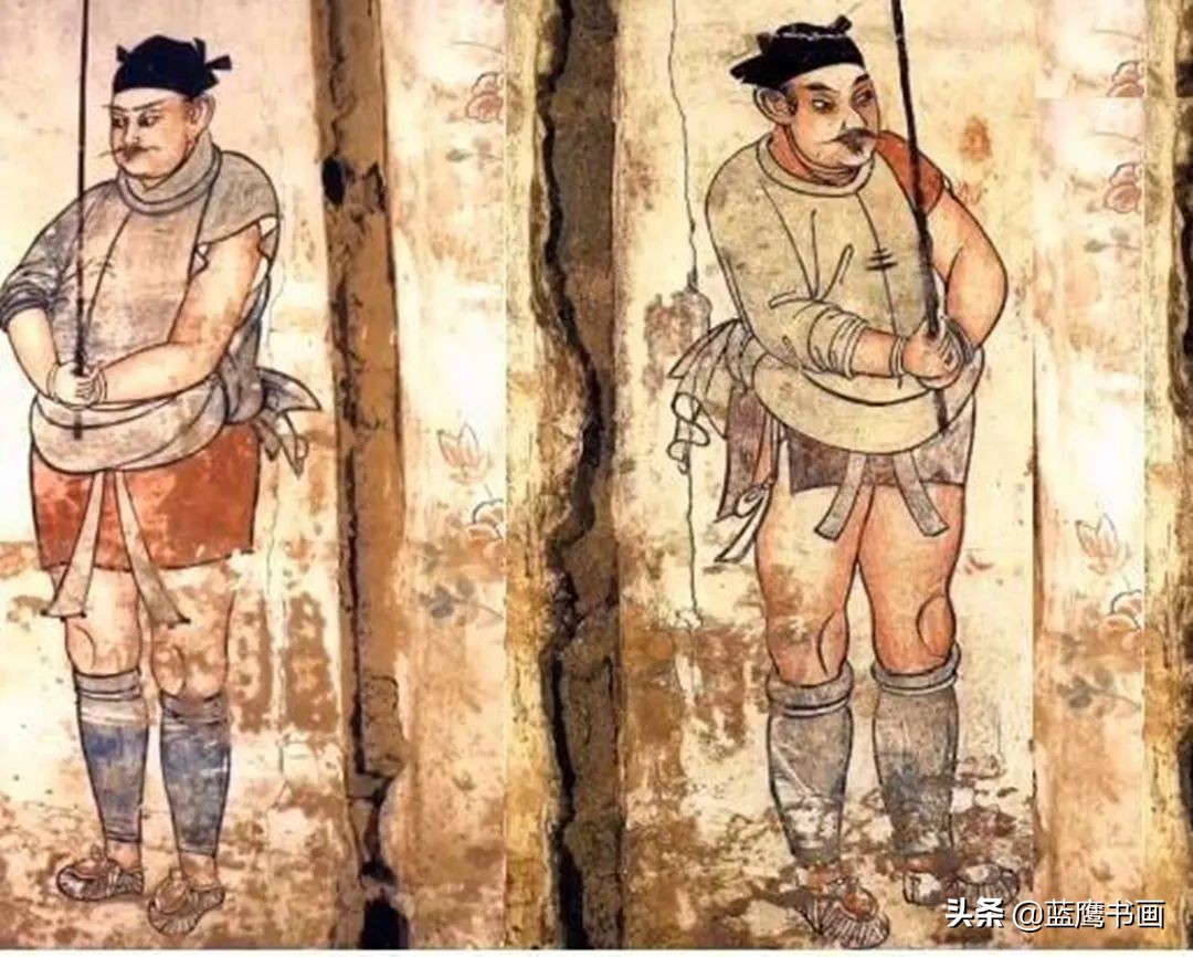 古墓发掘出大量壁画和石板,古墓群出现辽代壁画