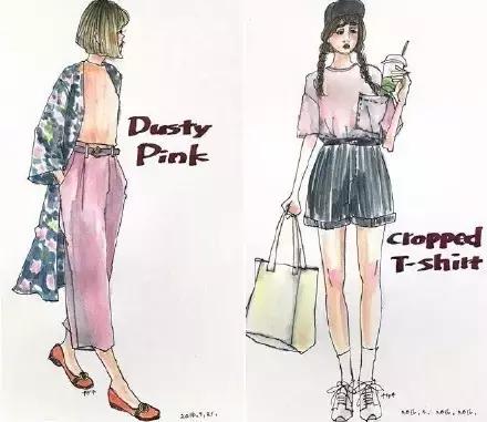 插画怎么搭配,插画教程服装设计
