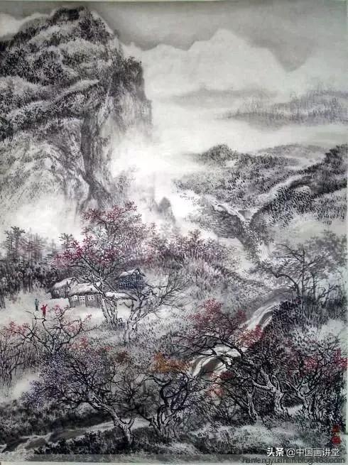 张利国画山水画欣赏,张富君山水画新作品图片