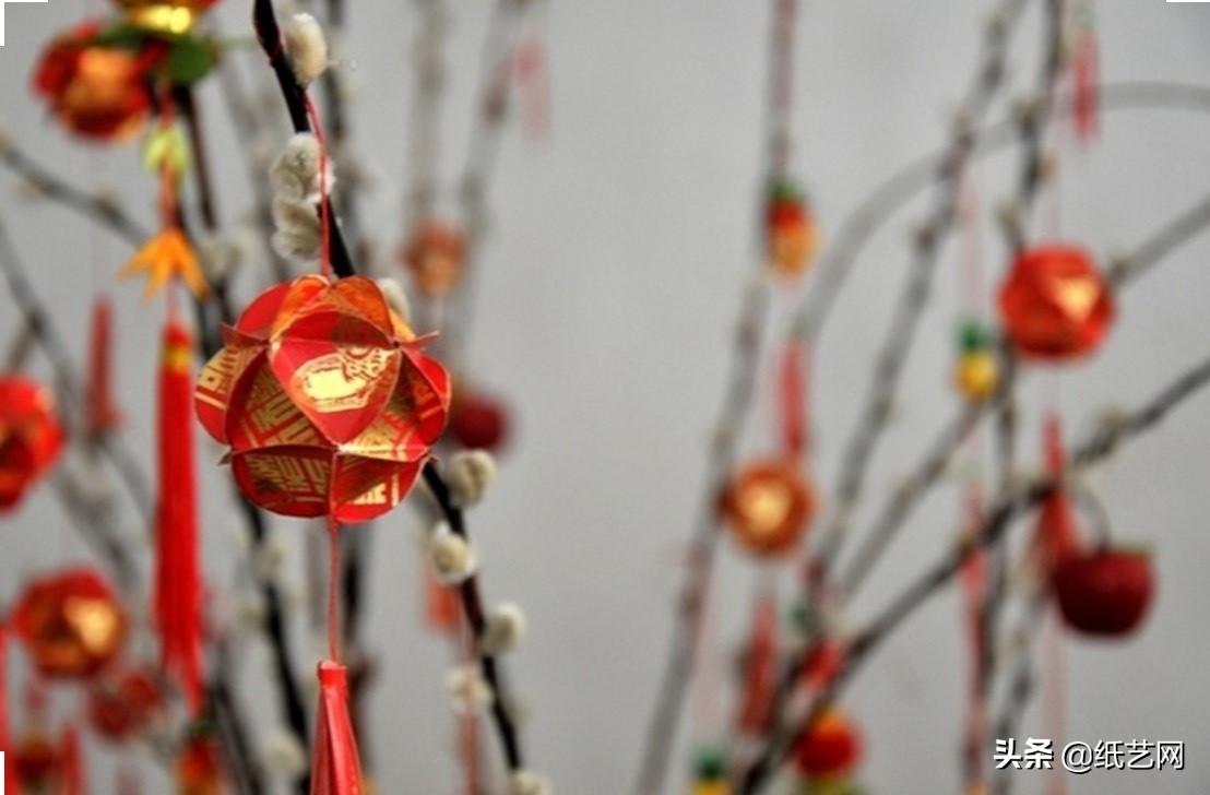 新年灯笼怎么做又简单又好玩,用红包做元宵节灯笼教程