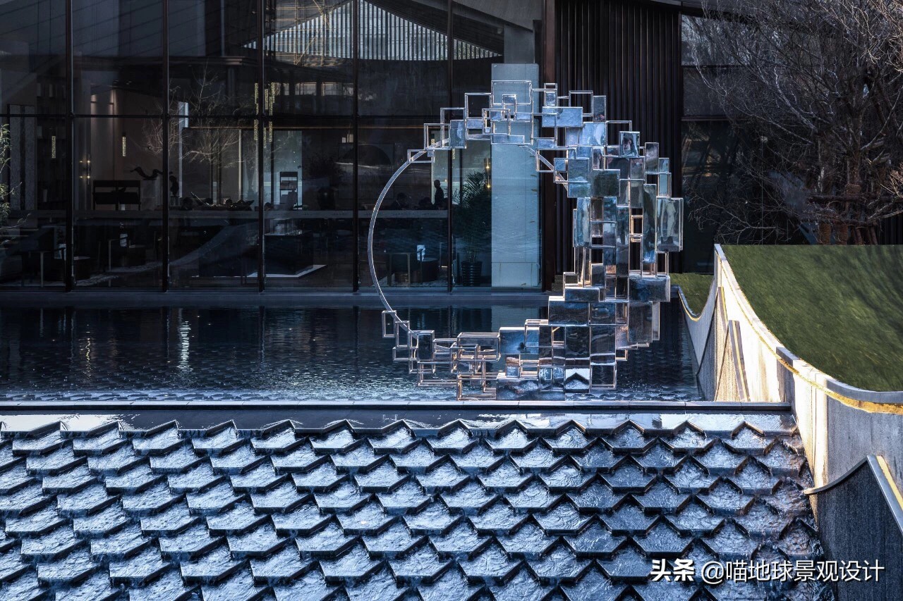 庭院景观设计60平,景观庭院设计大型造景