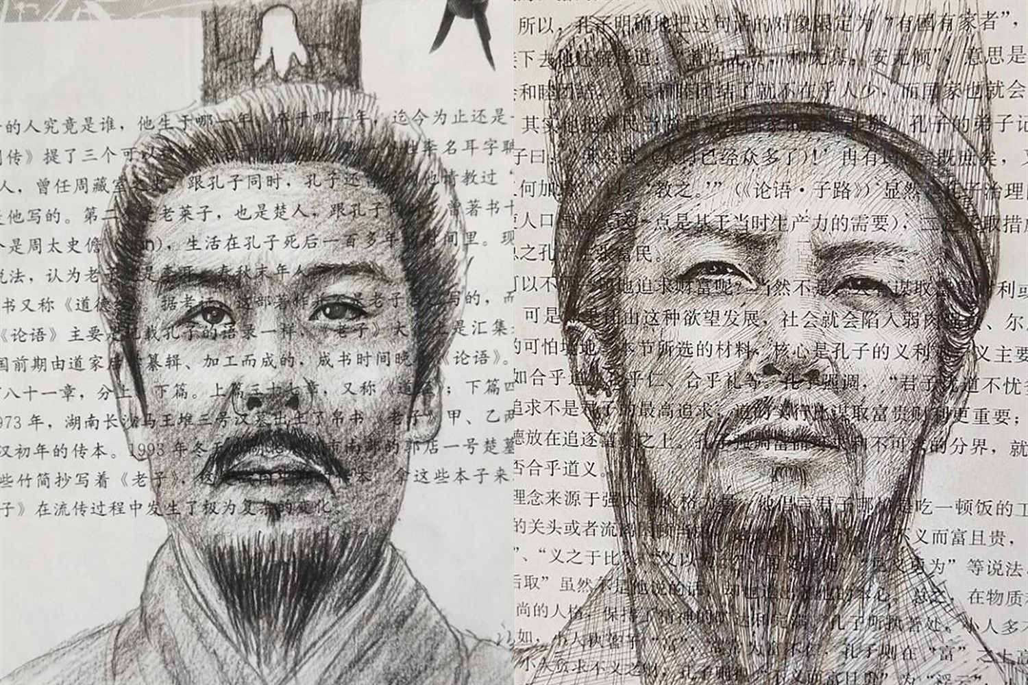 “我妈已经3天没打我了”，孩子上课无聊在课本上画画，成品被赞