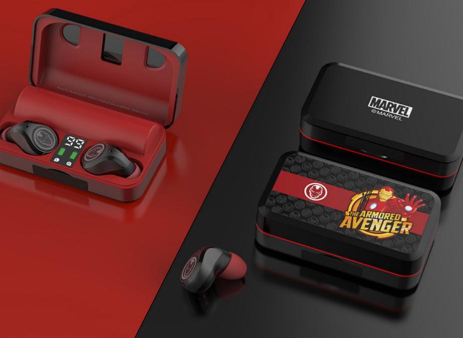 漫威联名蓝牙耳机美国队长,美国队长4新猎鹰