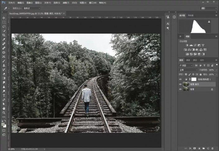 ps教程雪景制作方法,ps雪景制作方法