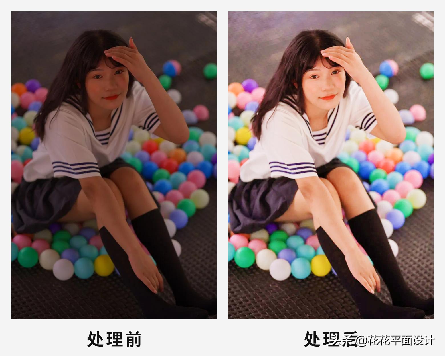 ps暗灰艺术色调教程图解,简单ps日系风格调色教程