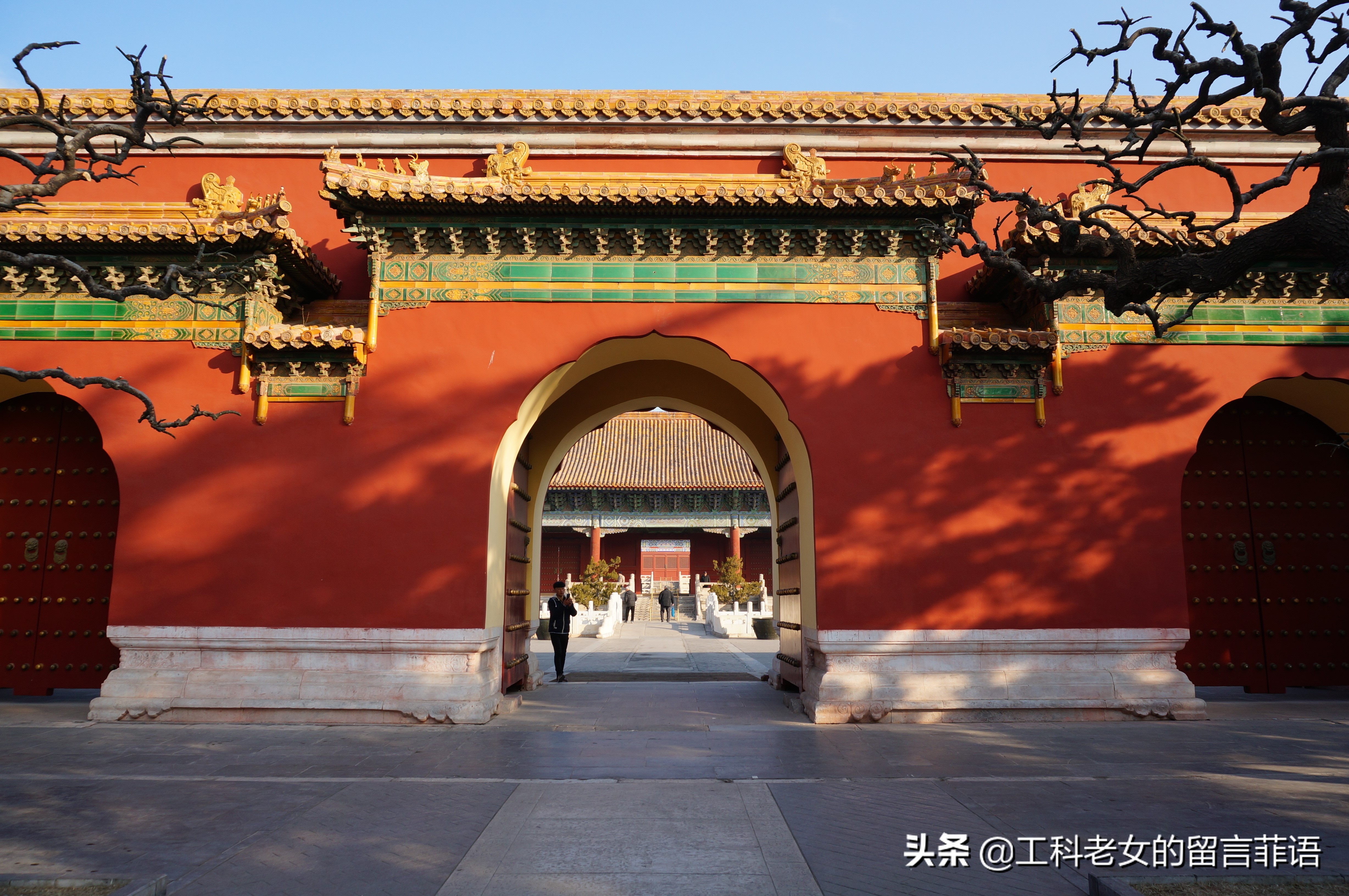 太庙大殿金丝楠木,北京太庙金丝楠木大殿视频素材