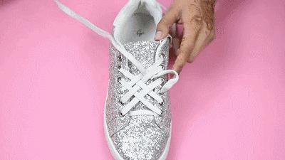 骑士靴鞋带系法杨幂,杨幂同款鞋子鞋带怎么系