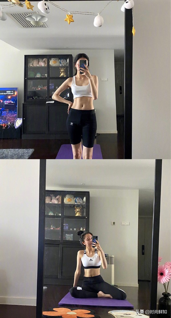 宋妍霏黄色衣服露背照片,宋妍霏最新日常照片