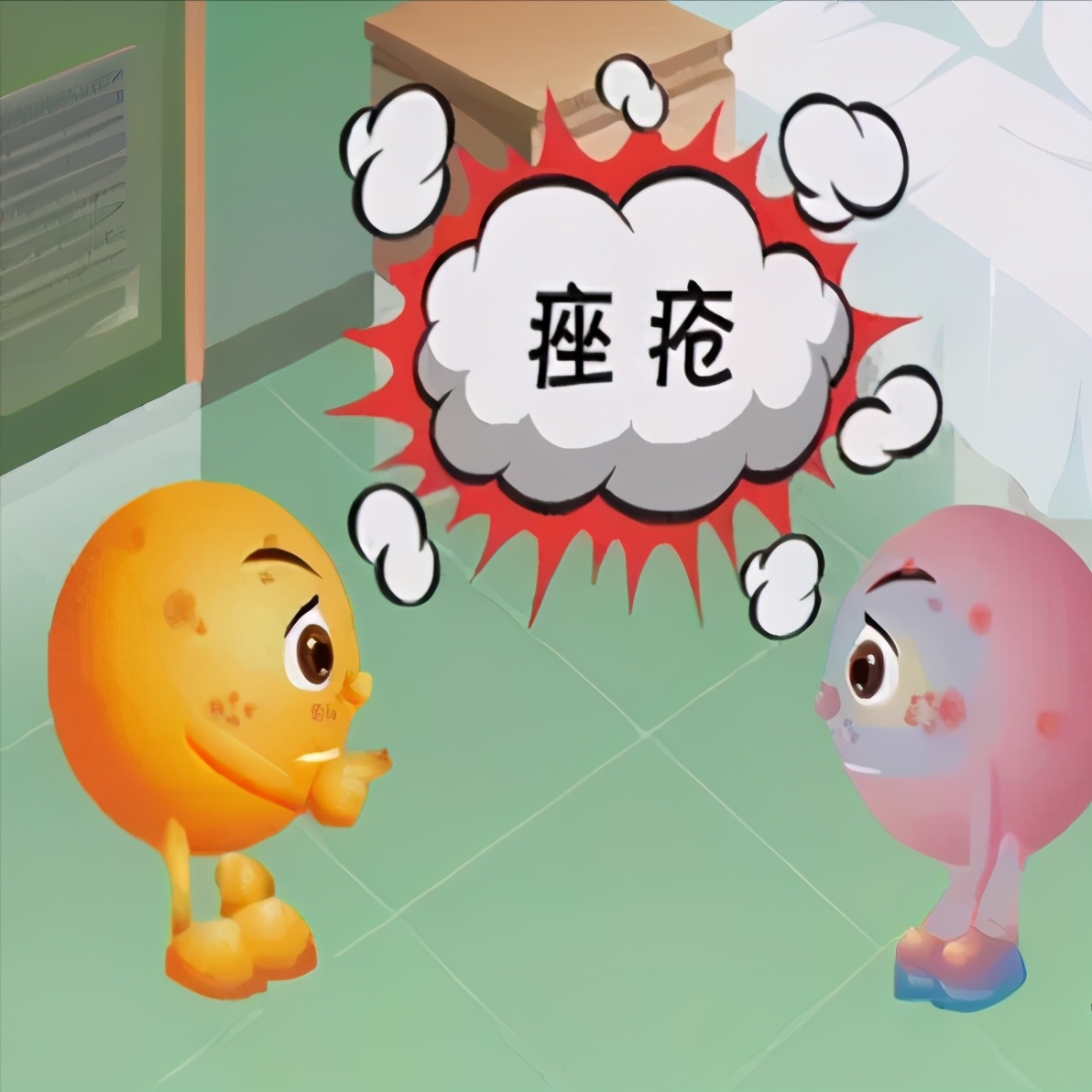 清理严重粉刺痘痘,严重的痘痘去除视频