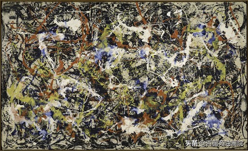 波洛克的画如何解读,波洛克绘画
