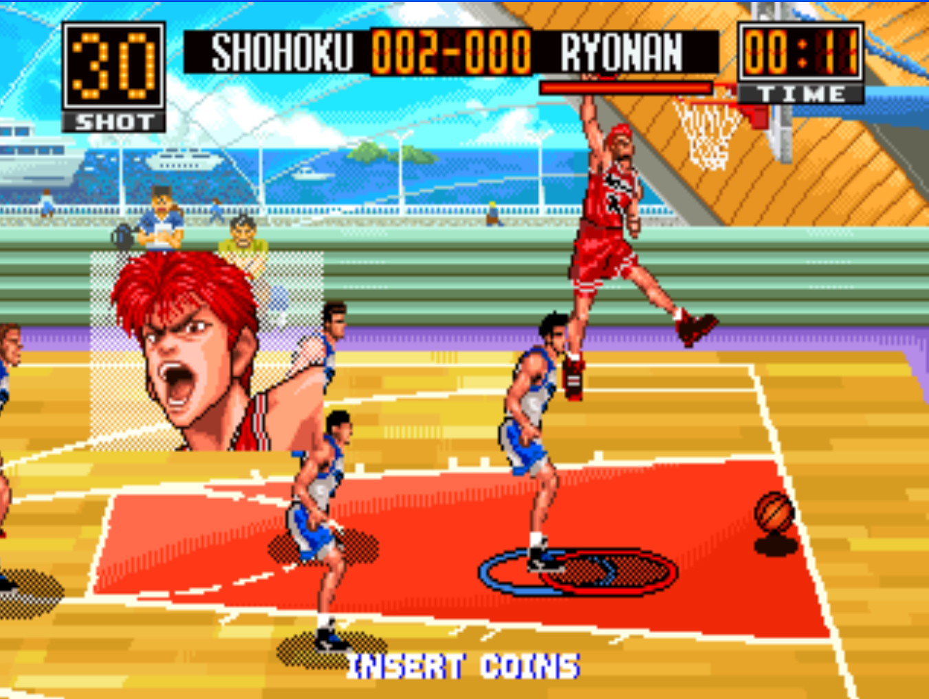 眼镜社水门手办,灌篮高手街机游戏