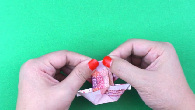 如何用一元折财神爷,百元财神爷折纸教程