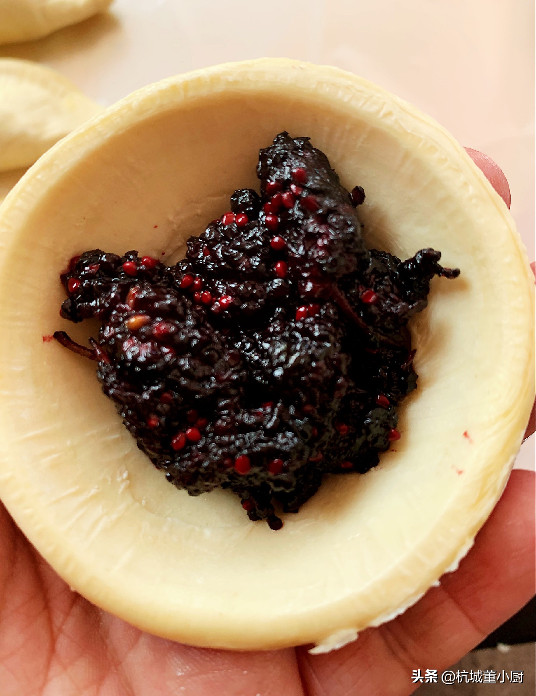 桑葚派蛋挞皮,美味的桑葚蛋挞
