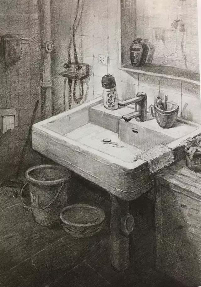 清华美院素描高分卷怎么画,清华美院高考素描