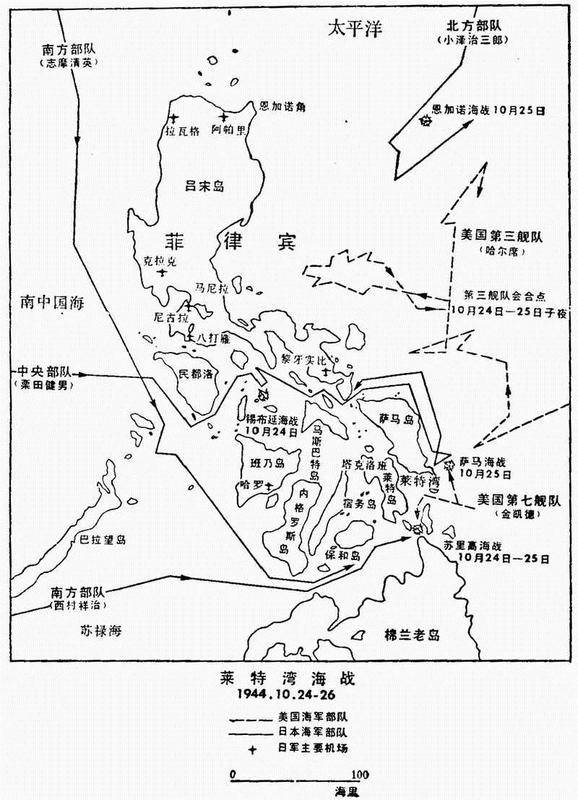 史上最惨烈战役莱特湾大海战,中途岛海战和莱特湾大海战