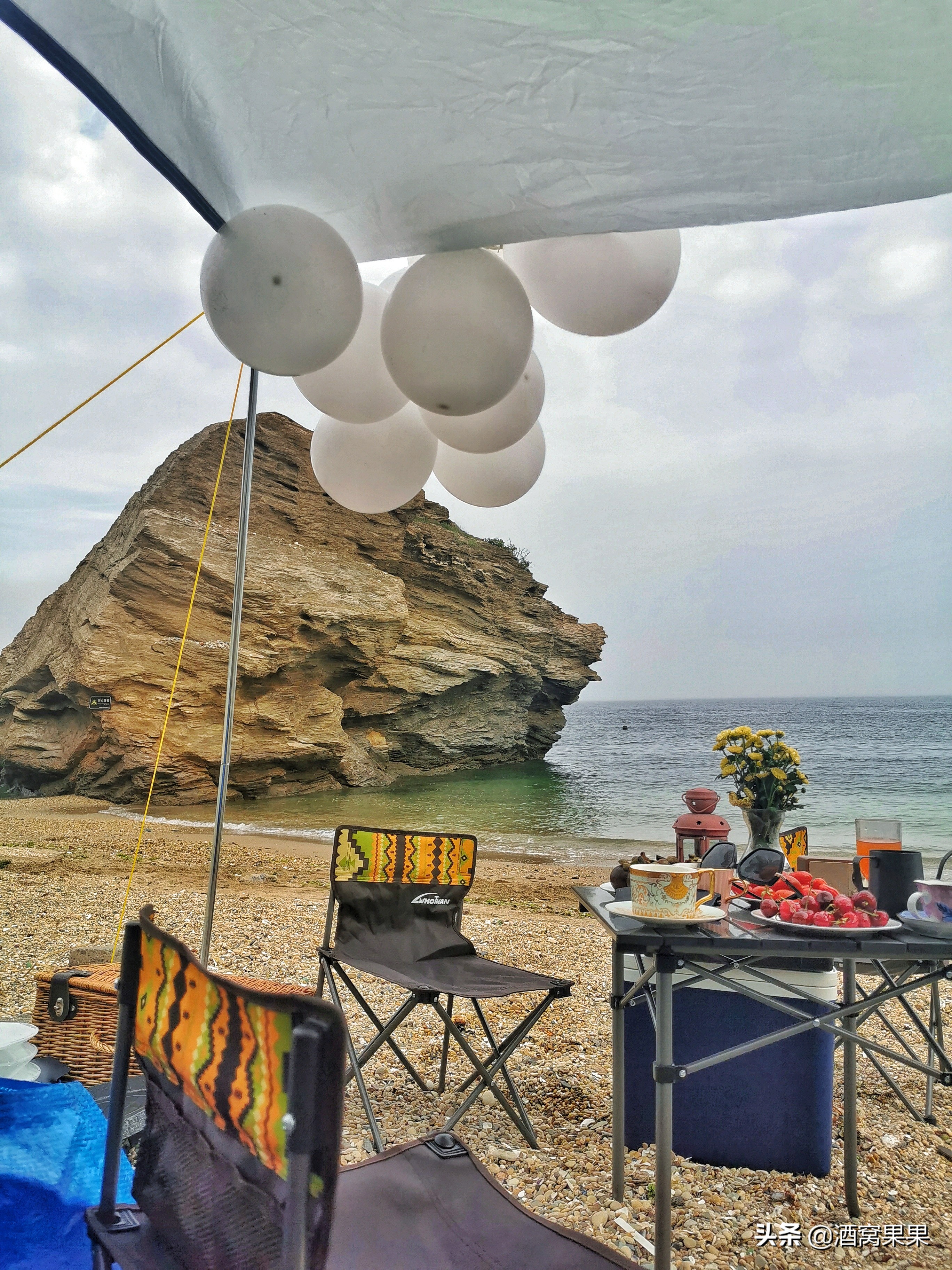 大连哪个海边可以免费搭帐篷烧烤,大连免费露营烧烤海滩