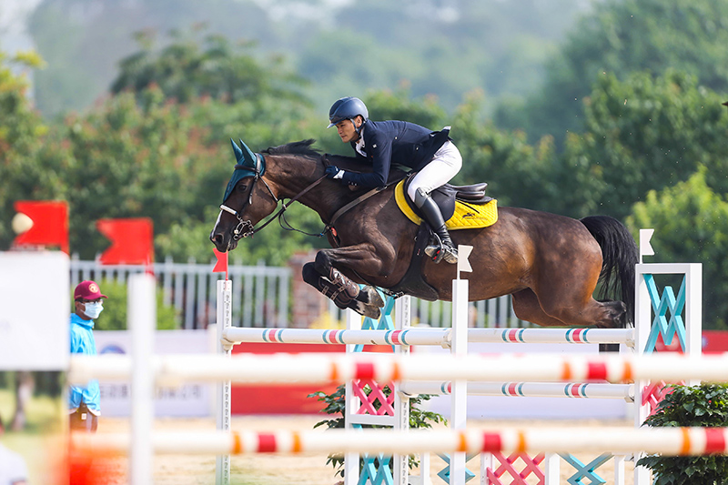 全运会马术越赛场地,全运会马术队伍