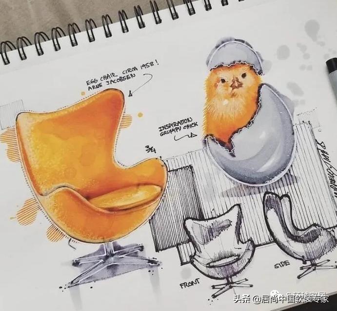 世界经典家具蛋壳椅,经典创意家具椅