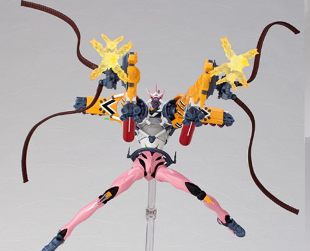 eva模型8号机嘴能张开么,剧场版eva初号机拼装模型