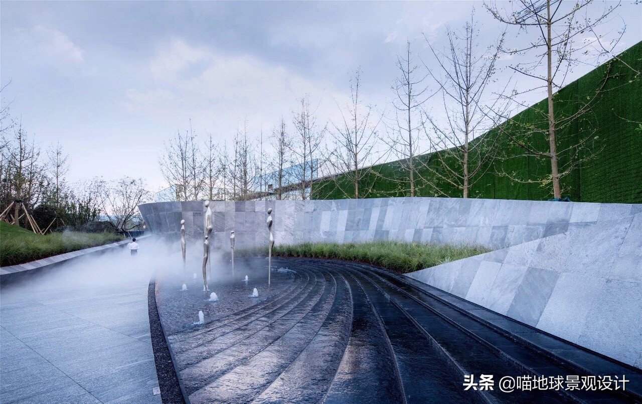 庭院景观设计60平,景观庭院设计大型造景