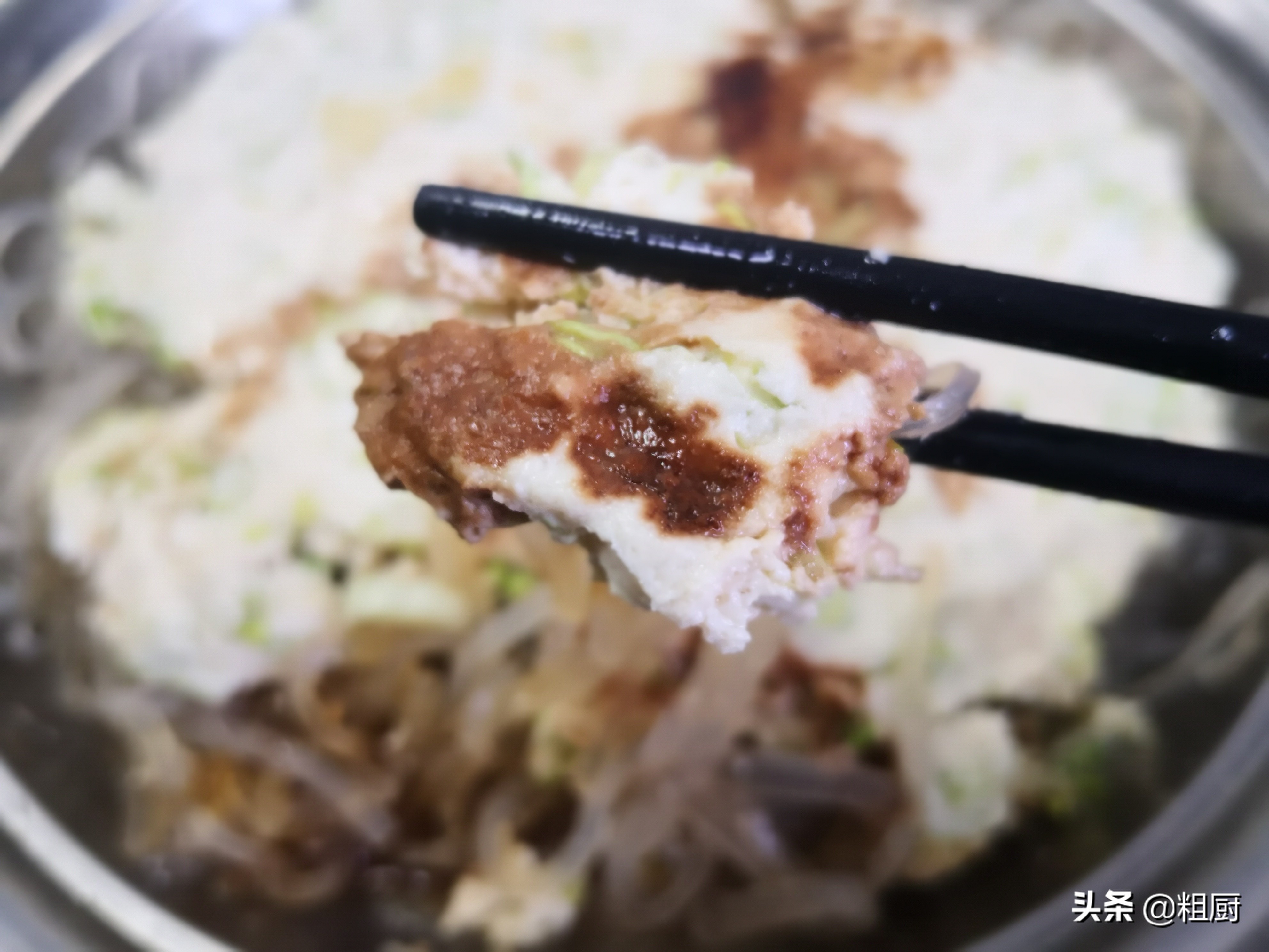 不一样的蒸猪肉,不一样的里脊肉肉饼