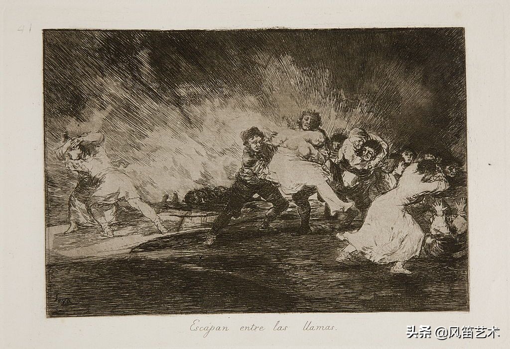 西班牙画家戈雅代表作有哪些,西班牙画家戈雅的作品风筝