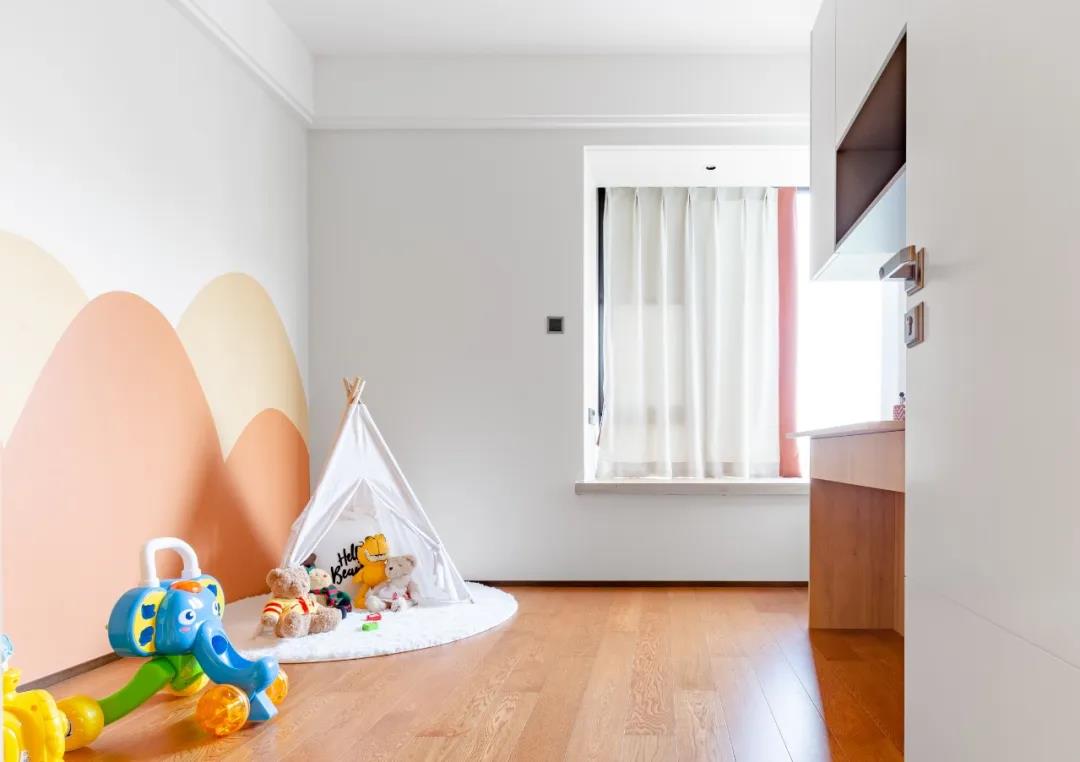 儿童房墙面用什么装饰经济实惠,儿童房全部刷一个粉色颜色好看吗