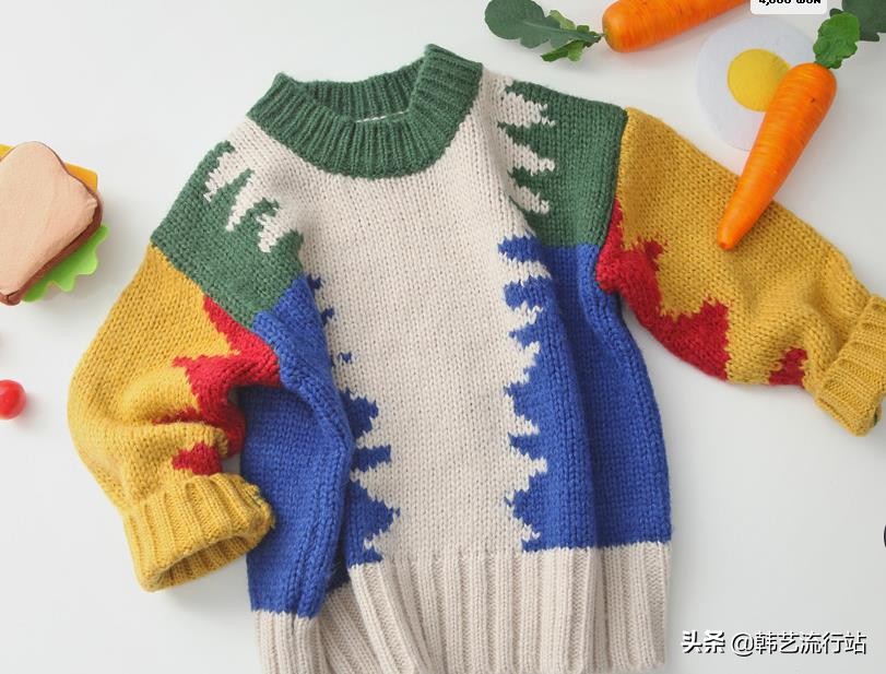 小个子针织毛衣推荐宽松中长款,最新款女士韩版手织毛衣18-21岁穿