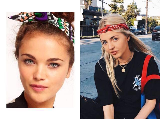 用发带怎么绑出酷酷的发型,正确用发带的教程你学会了吗