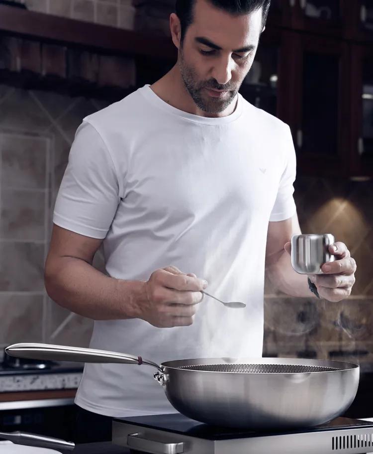 德国双立人锅具炒锅不粘锅价钱,德国百年炒锅