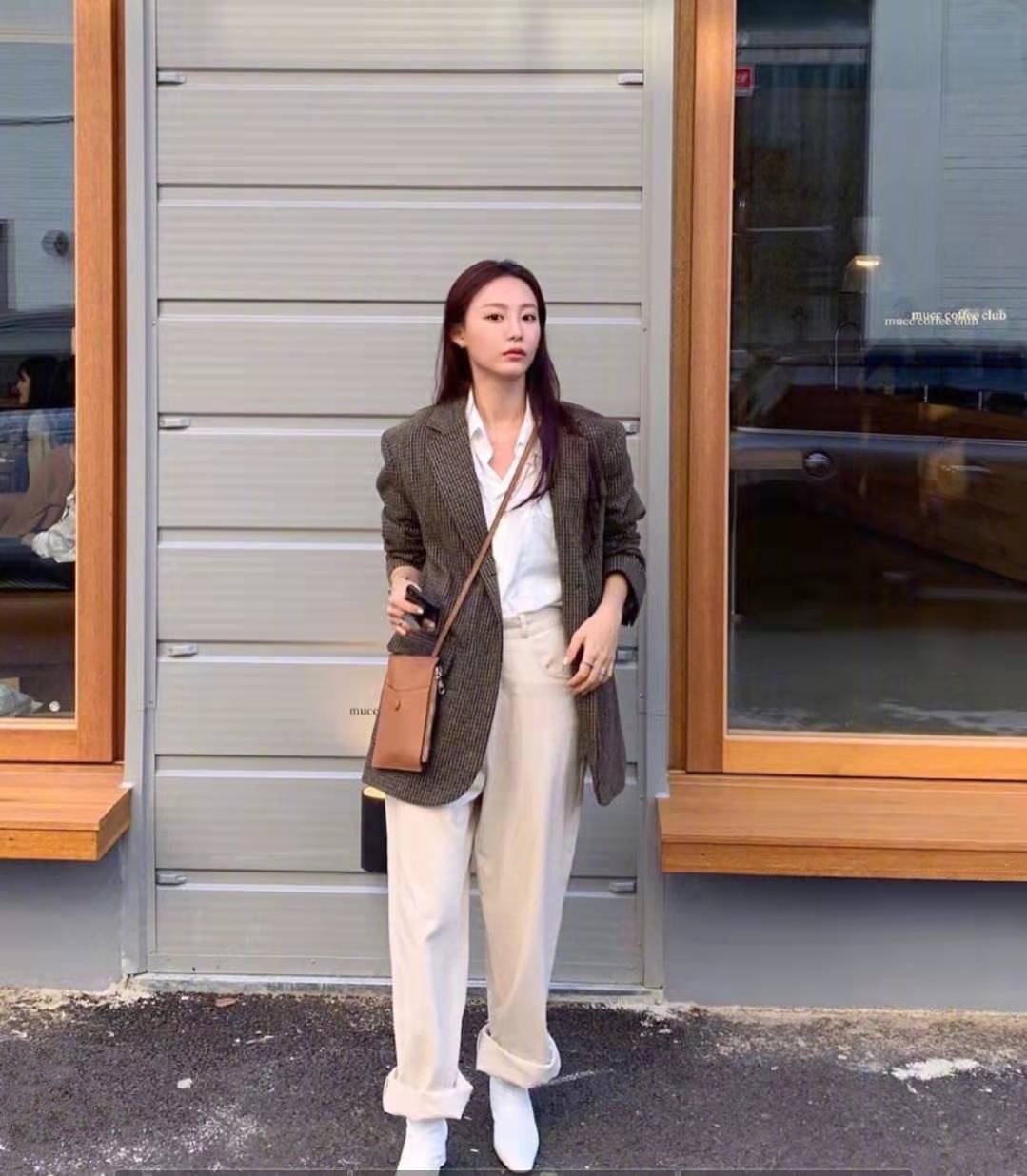 丝袜高跟鞋穿搭高级感,冬季高跟鞋穿搭女生高级感韩系