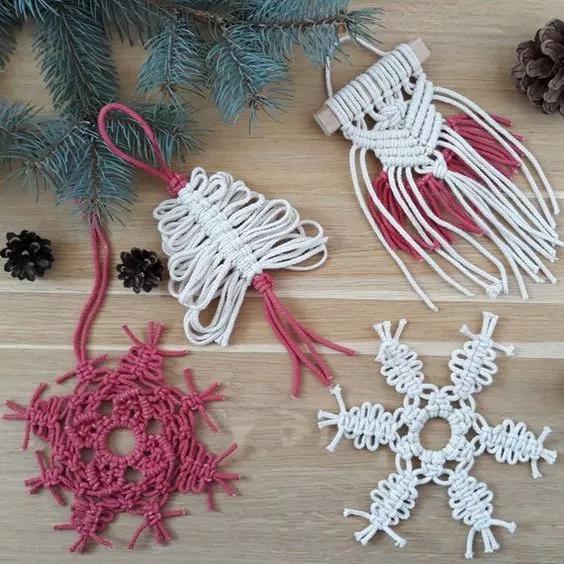 小饰品手绳编织教程,圣诞手绳编织教程简单易学