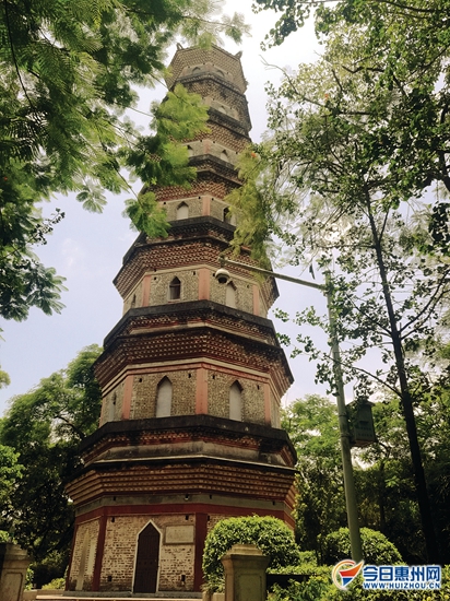 惠州三栋塔,惠州的泗洲塔历史