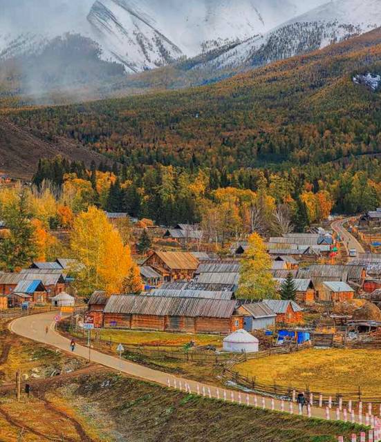 阿勒泰秋天有多美,秋天的新疆阿勒泰太美