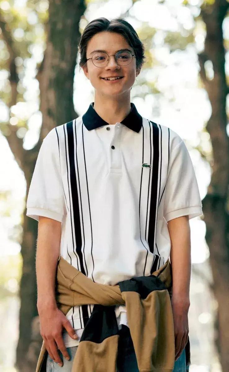 polo领怎么搭配出高级感,polo领休闲时尚