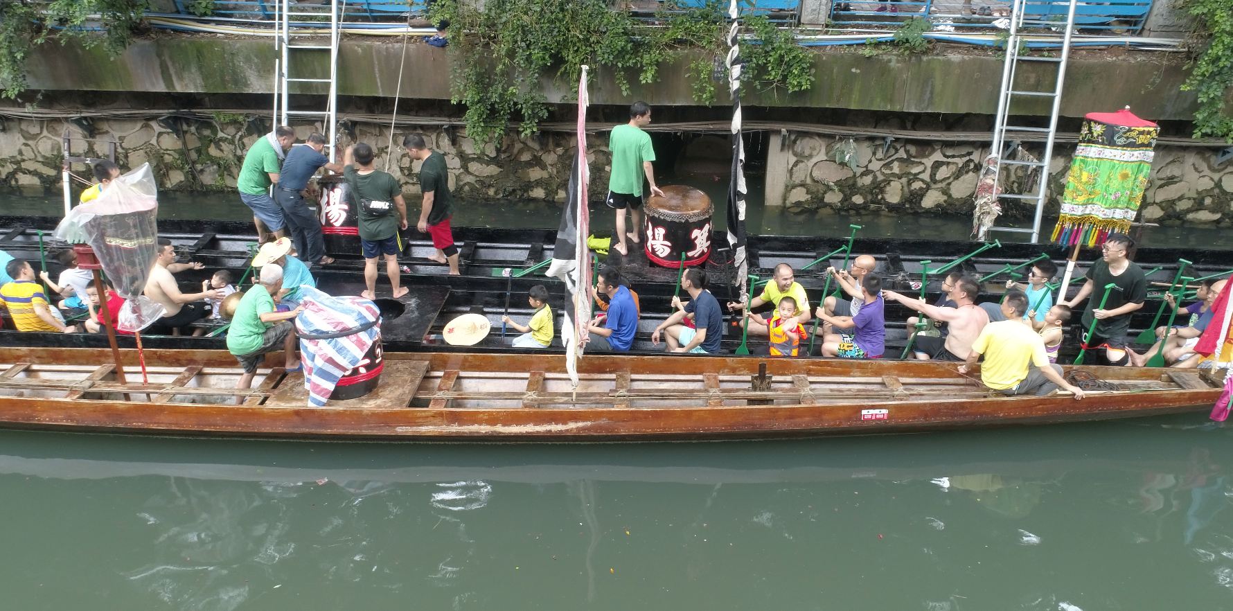 杨箕龙舟,杨箕村龙舟