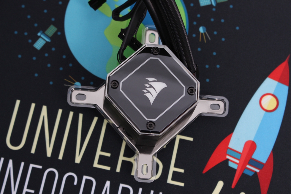 海盗船h100ipro240水冷,海盗船icueh100i一体式水冷