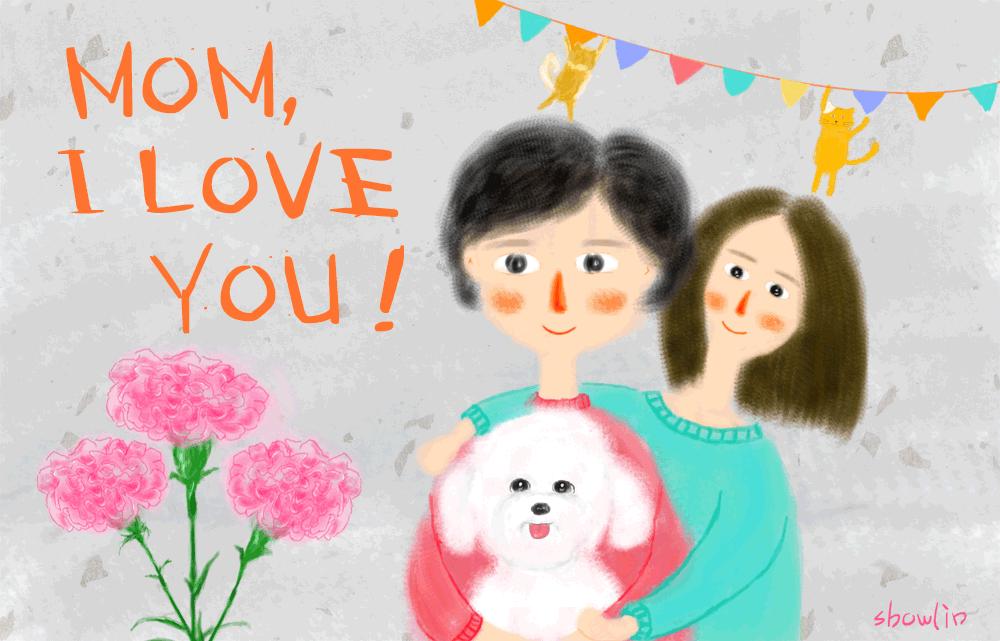 母亲节时光再慢一点,母亲节爱在天地间