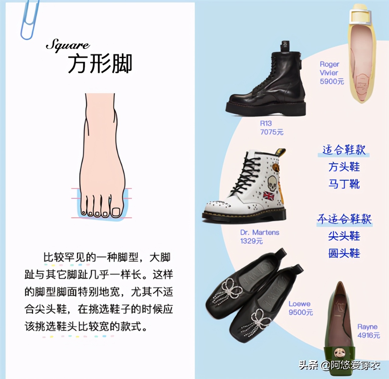 脚型不好看的应该穿什么小白鞋,什么脚型穿什么款式的鞋才不磨脚