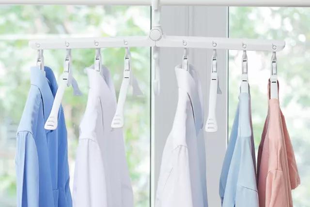 实用衣架设计可以挂很多衣服,家庭最实用的衣架设计