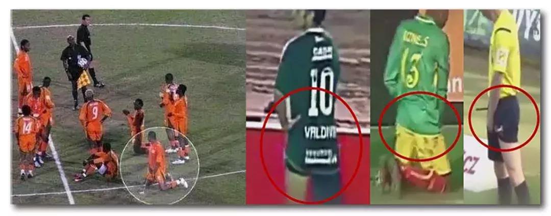 足球场为什么球员要吐口水,足球场上为什么球员乱吐痰