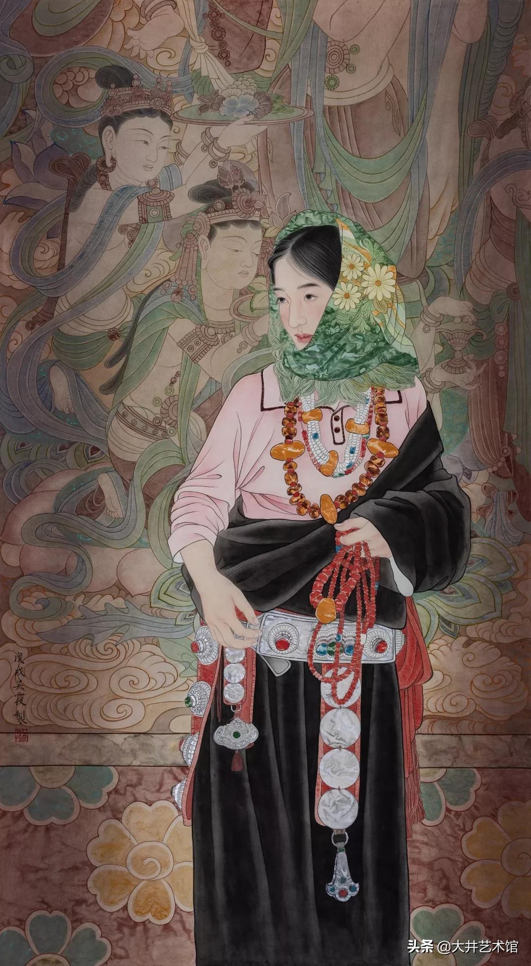 大井人物|吴霞作品欣赏