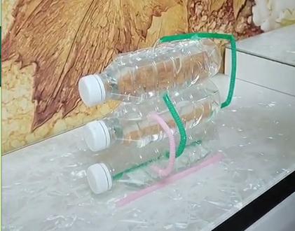 用吸管和塑料瓶做的喷泉,塑料瓶吸管自制喷泉